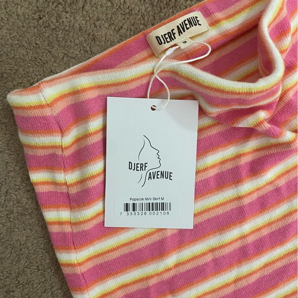 Djerf Avenue Popsicle Skirt - Medium NWT - Picture 2 of 3